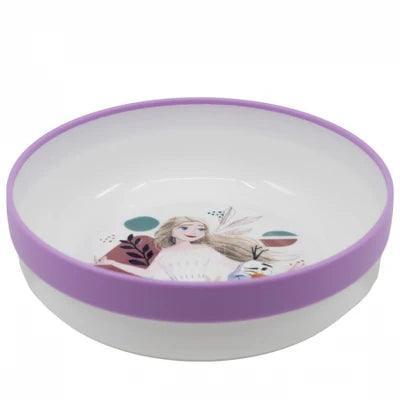 STOR Non-Slip Bicolor Premium Bowl - Frozen Design