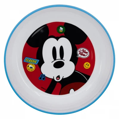 STOR Non-Slip Bicolor Premium Bowl - Mickey Mouse