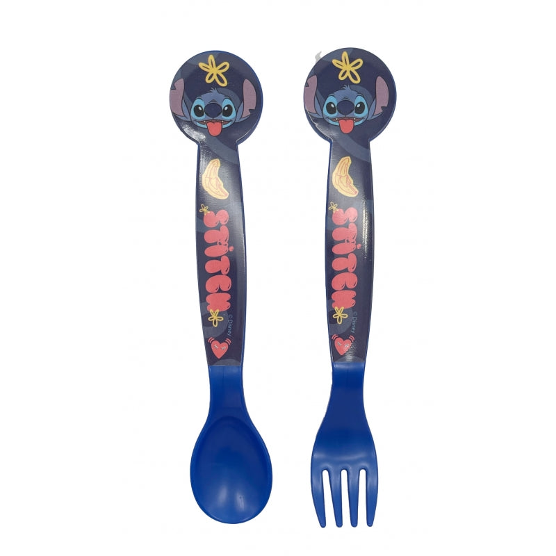 Stor 2 Pcs PP Cutlery Set In Polybag Stitch Palms