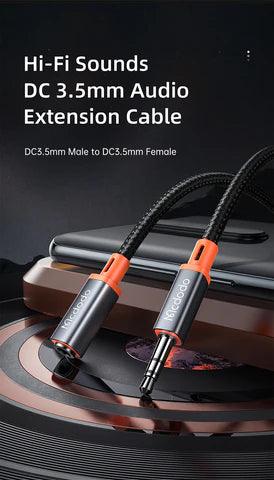 McDodo DC3.5 Audio Cable 1.2M - Black