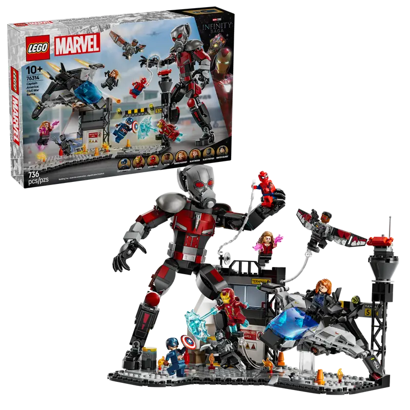 LEGO Marvel – Captain America: Civil War Action Battle 76314