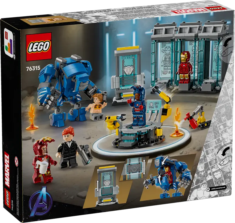 LEGO Marvel - Iron Man’s Laboratory: Hall of Armor