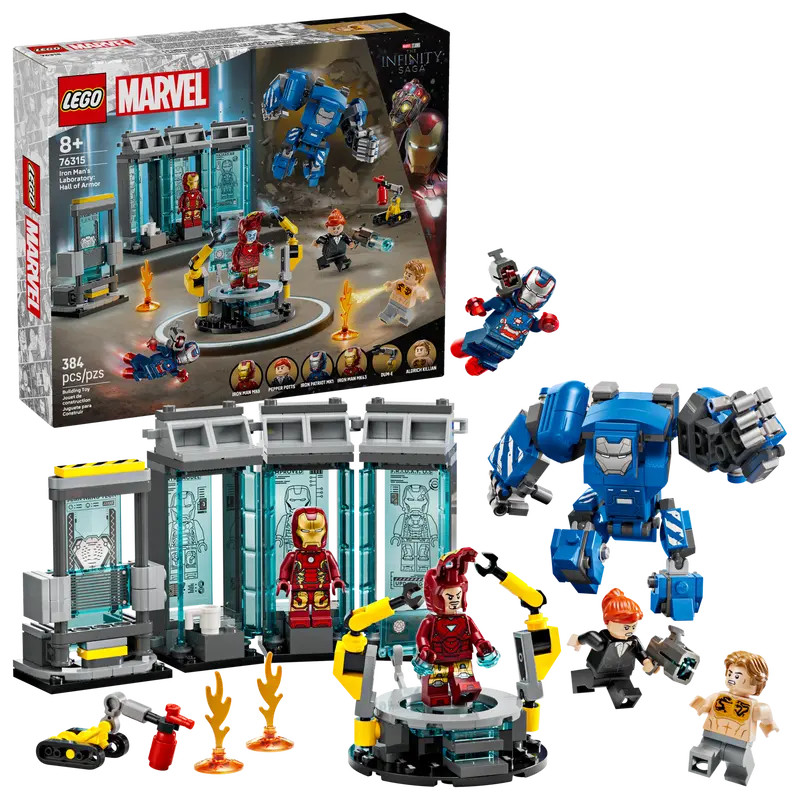LEGO Marvel - Iron Man’s Laboratory: Hall of Armor