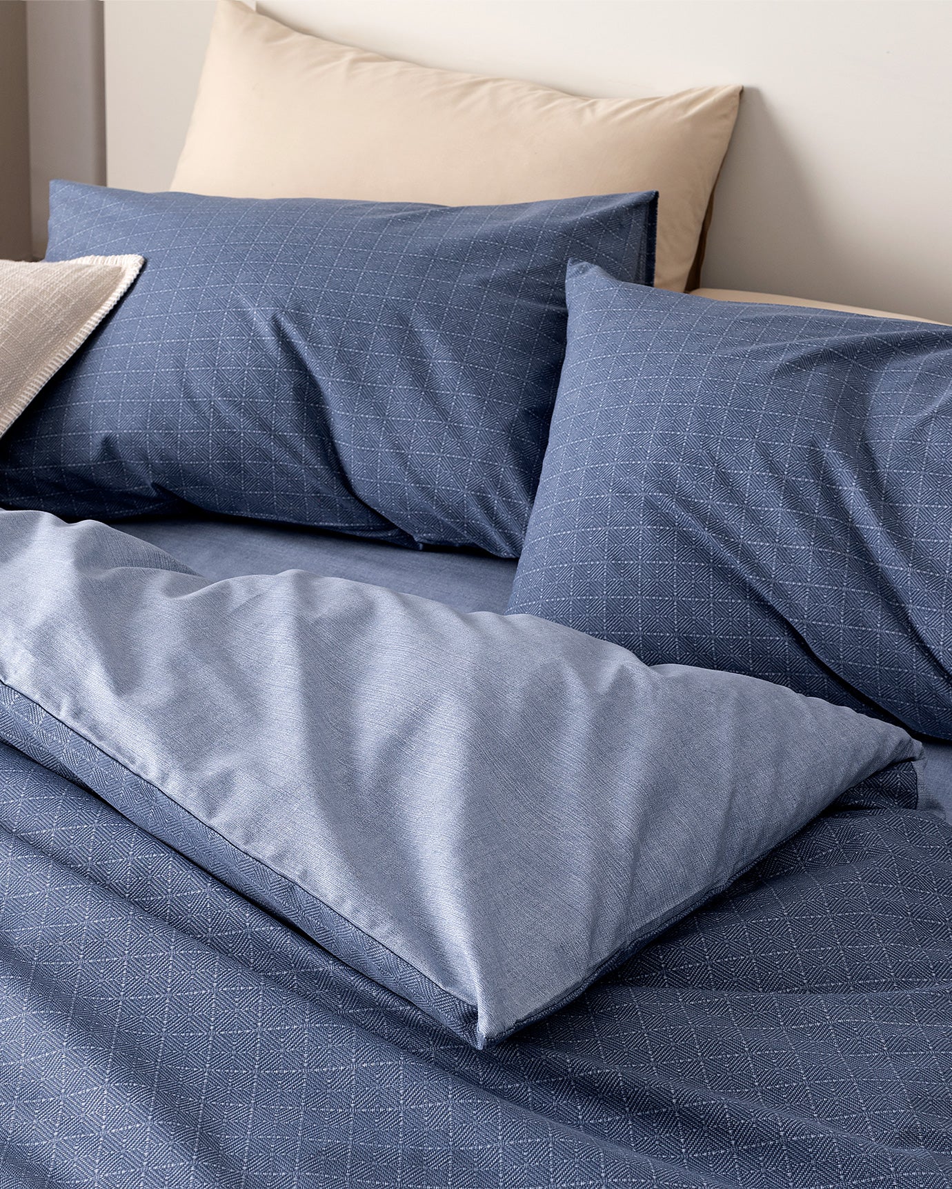 Odette  King Size Duvet Cover Set - Ranforce Patterned - Madame Coco JO