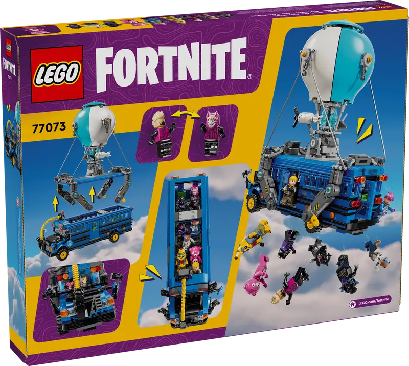LEGO Fortnite - Battle Bus Figure for Fun & Creativity