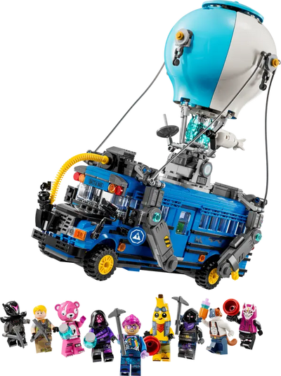 LEGO Fortnite - Battle Bus Figure for Fun & Creativity