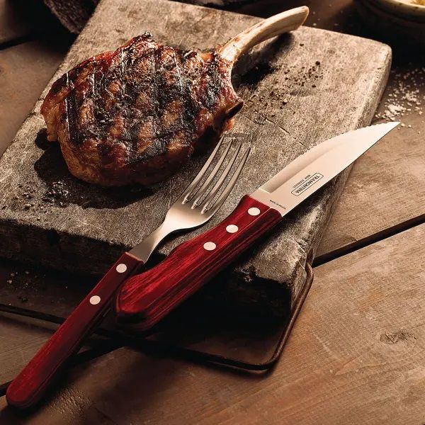 Tramontina Churrasco Polywood 15cm Steak Knife