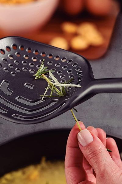 Tramontina Verano 35cm Slotted Spoon – Gray