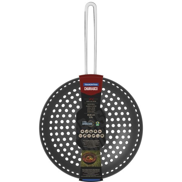 Tramontina Churrasco 26cm Grilling Pan – Perforated Design