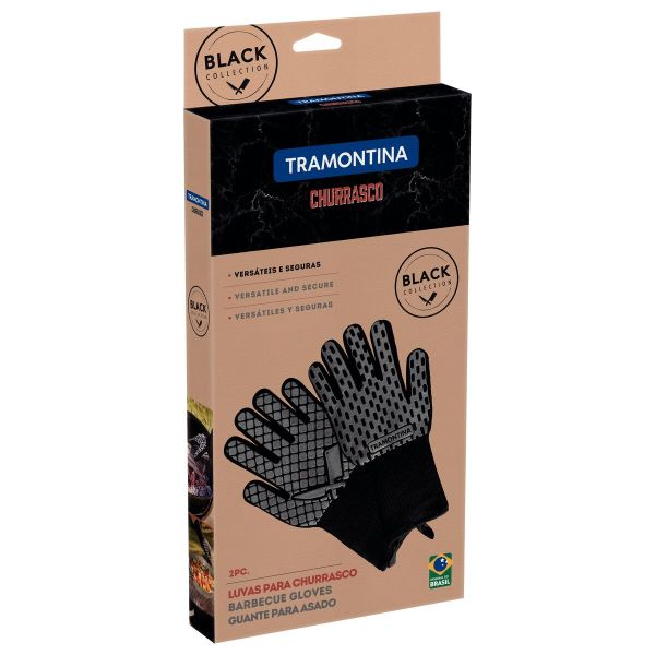 Tramontina Churrasco 33 cm BBQ Gloves Set – Double Protection