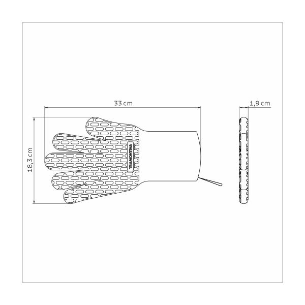 Tramontina Churrasco 33 cm BBQ Gloves Set – Double Protection