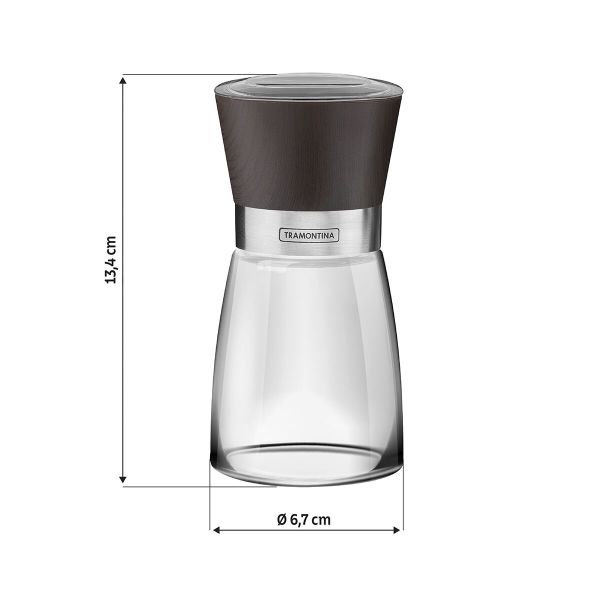 Tramontina Utilita 7 cm Salt & Pepper Grinder - Durable