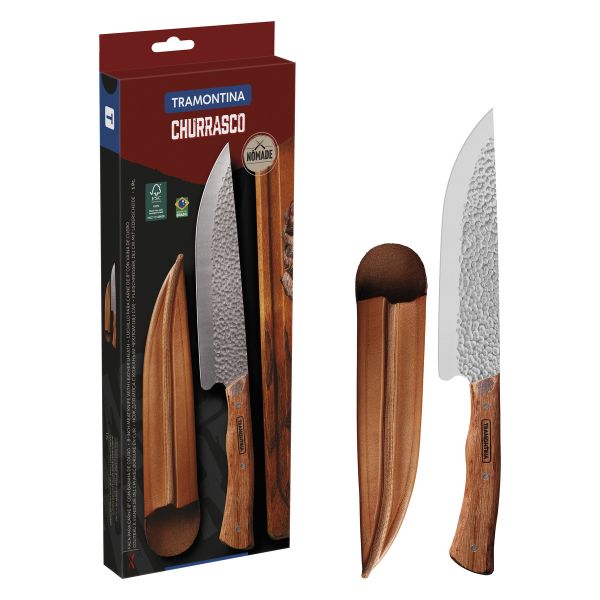 Tramontina Churrasco Nomade 33cm Meat Knife with Cover