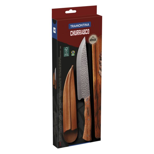 Tramontina Churrasco Nomade 33cm Meat Knife with Cover