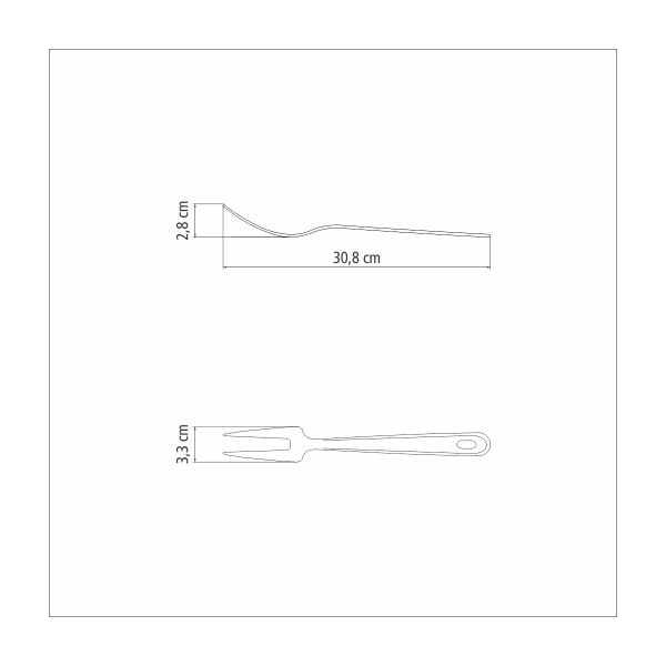 Tramontina Utility 30cm Serving Fork