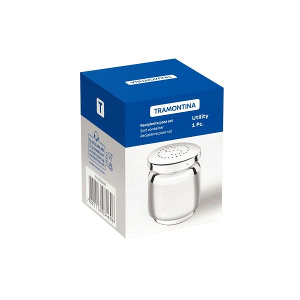 Tramontina Utilita 7 cm Stainless Steel Salt Shaker