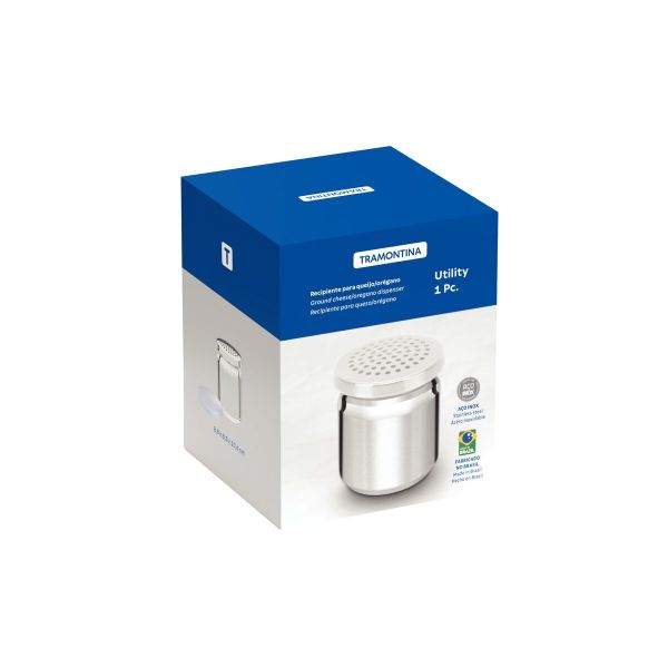 Tramontina Utilita 10.4 cm Stainless Steel Cheese Shaker