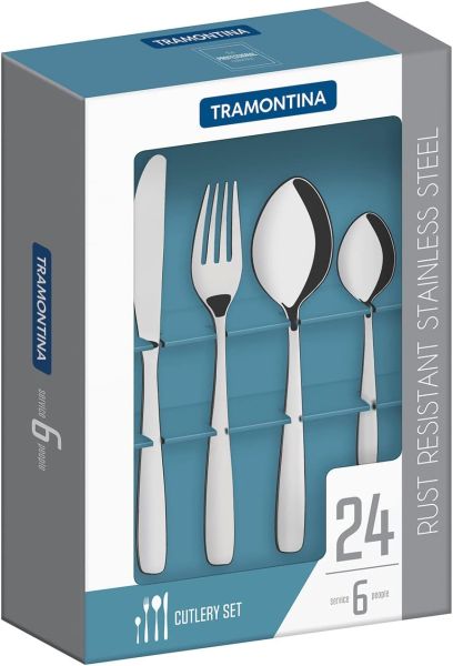 Tramontina Amazonas 24-Piece Cutlery Set