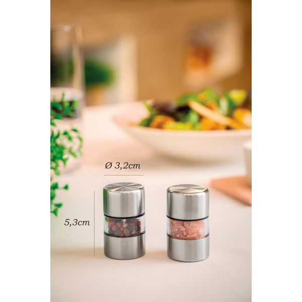 Tramontina Realce 2-Piece Salt & Pepper Set