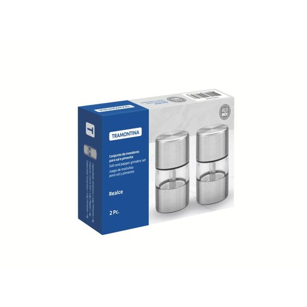 Tramontina Realce 2-Piece Salt & Pepper Set