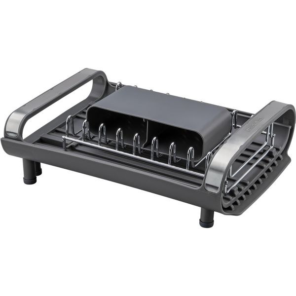 Tramontina Plurale 28×20cm Small Dish Drainer - Gray