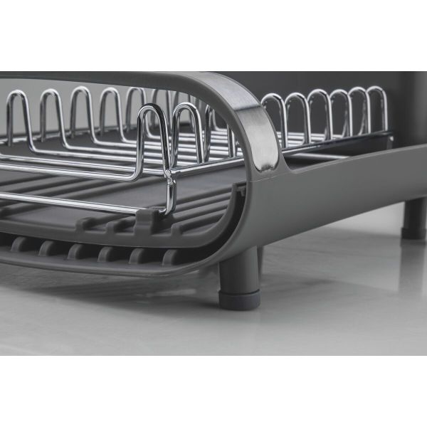 Tramontina Plurale 28×20cm Small Dish Drainer - Gray