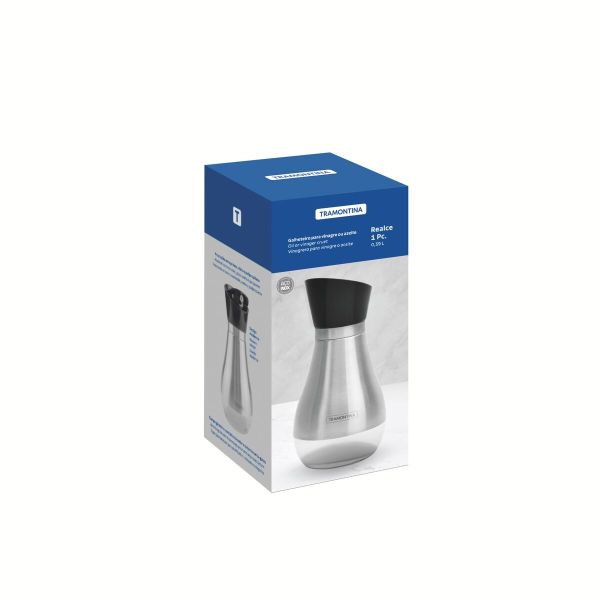 Tramontina Realce 390ml Glass Oil/Vinegar Bottle