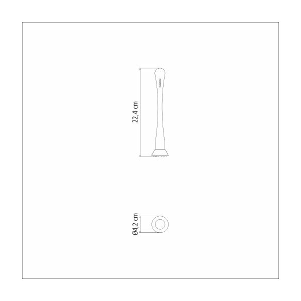 Tramontina Bar 22.4cm Stainless Steel Fruit/Ice Masher