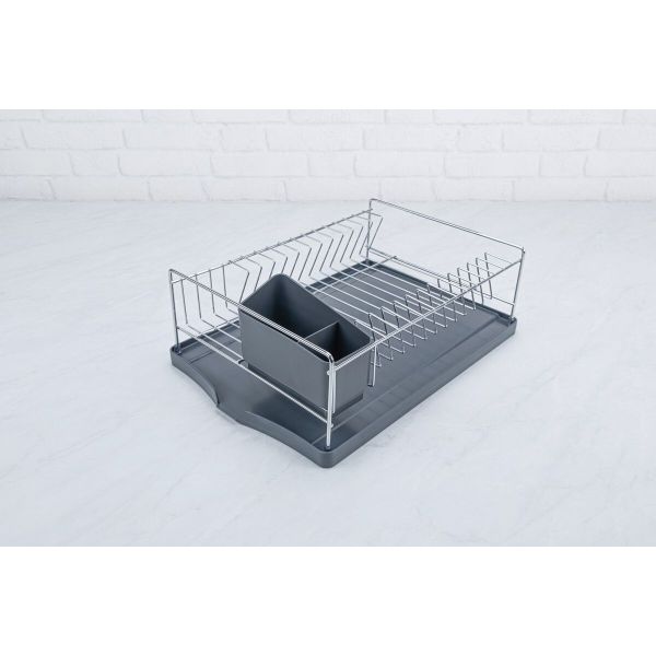Tramontina Plurale 44×30cm Dish Drainer - Grey