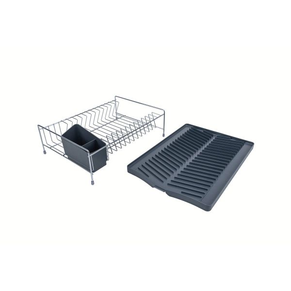 Tramontina Plurale 44×30cm Dish Drainer - Grey