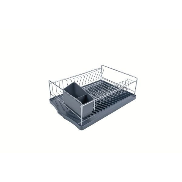 Tramontina Plurale 44×30cm Dish Drainer - Grey