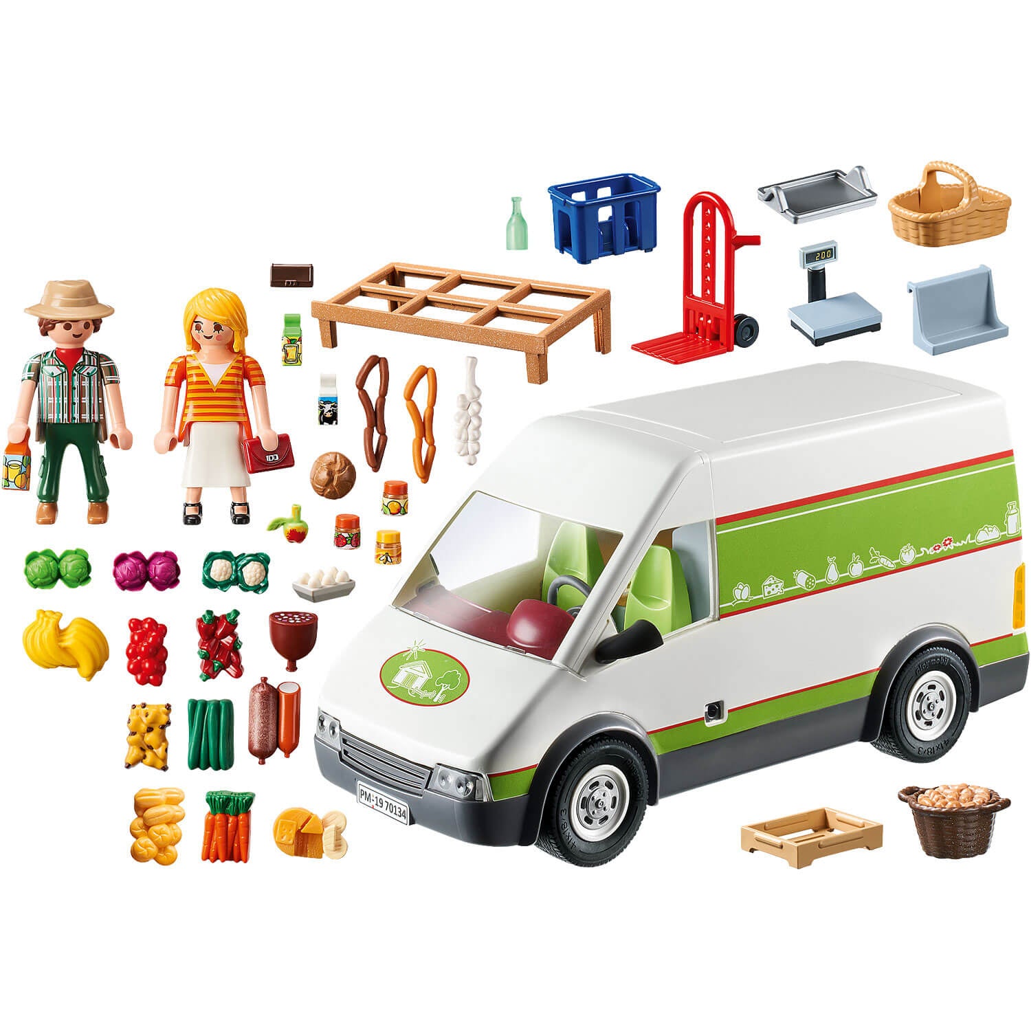 Playmobil Mobile Farm Market for Kids 4+