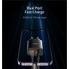 YC47 20W Fast Charger - Type-C & USB-A Dual Port Adapter