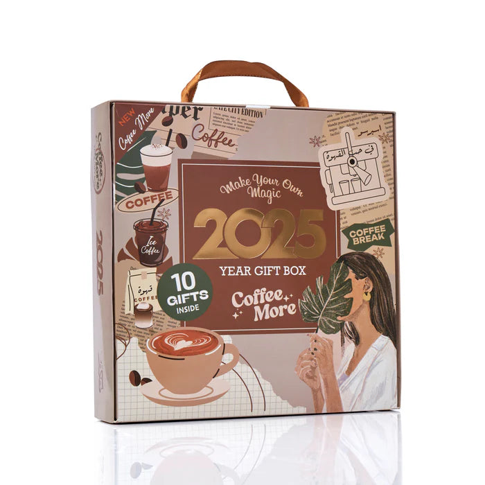 Mofkera Agenda Gift Set 2025 - Coffee More