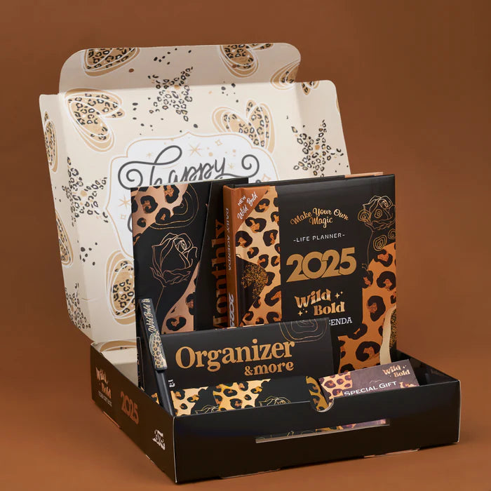 Mofkera Agenda Gift Set 2025 - Wild Bold