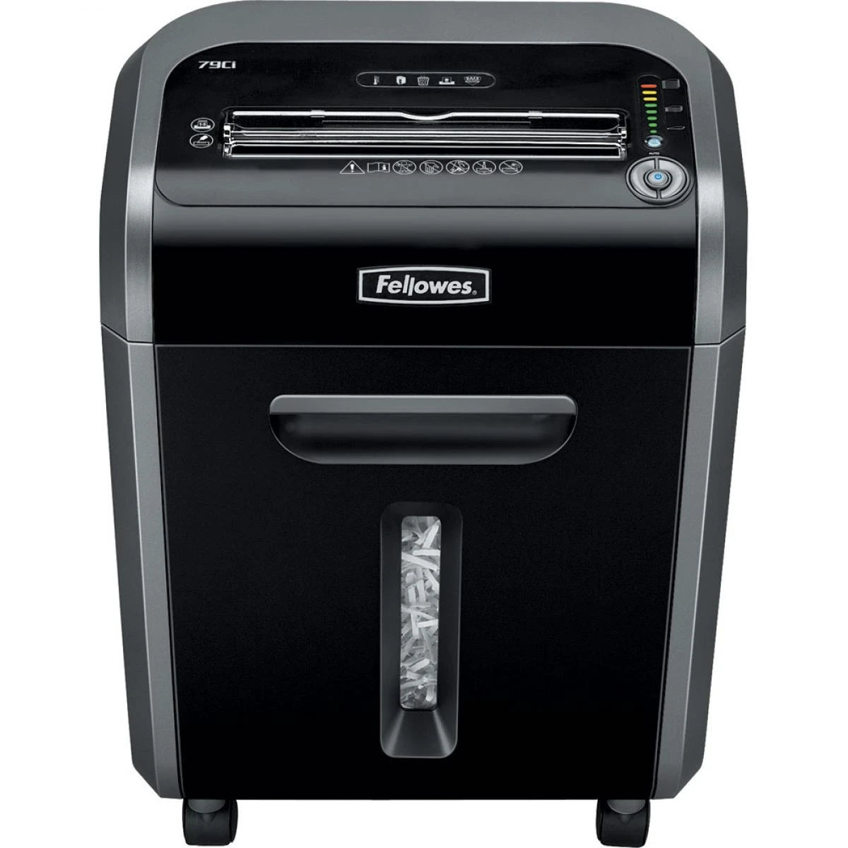 Fellowes Powershred Shredder Cross Cut Shreds 16 sheets - Black