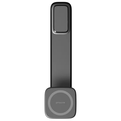Proove Block Magnetic Stick-On Car Mount - Magnetic Phone Holder, Black