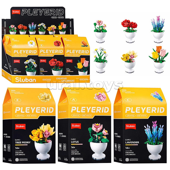 Sluban Tree Peony – Flowers Kvety jarné M38-B1077 | Kids Toy