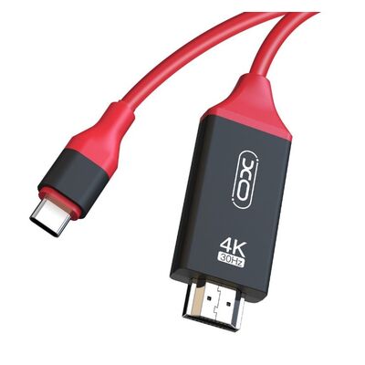 كابل XO GB-005 Type-C إلى HDMI 4K – 2 متر