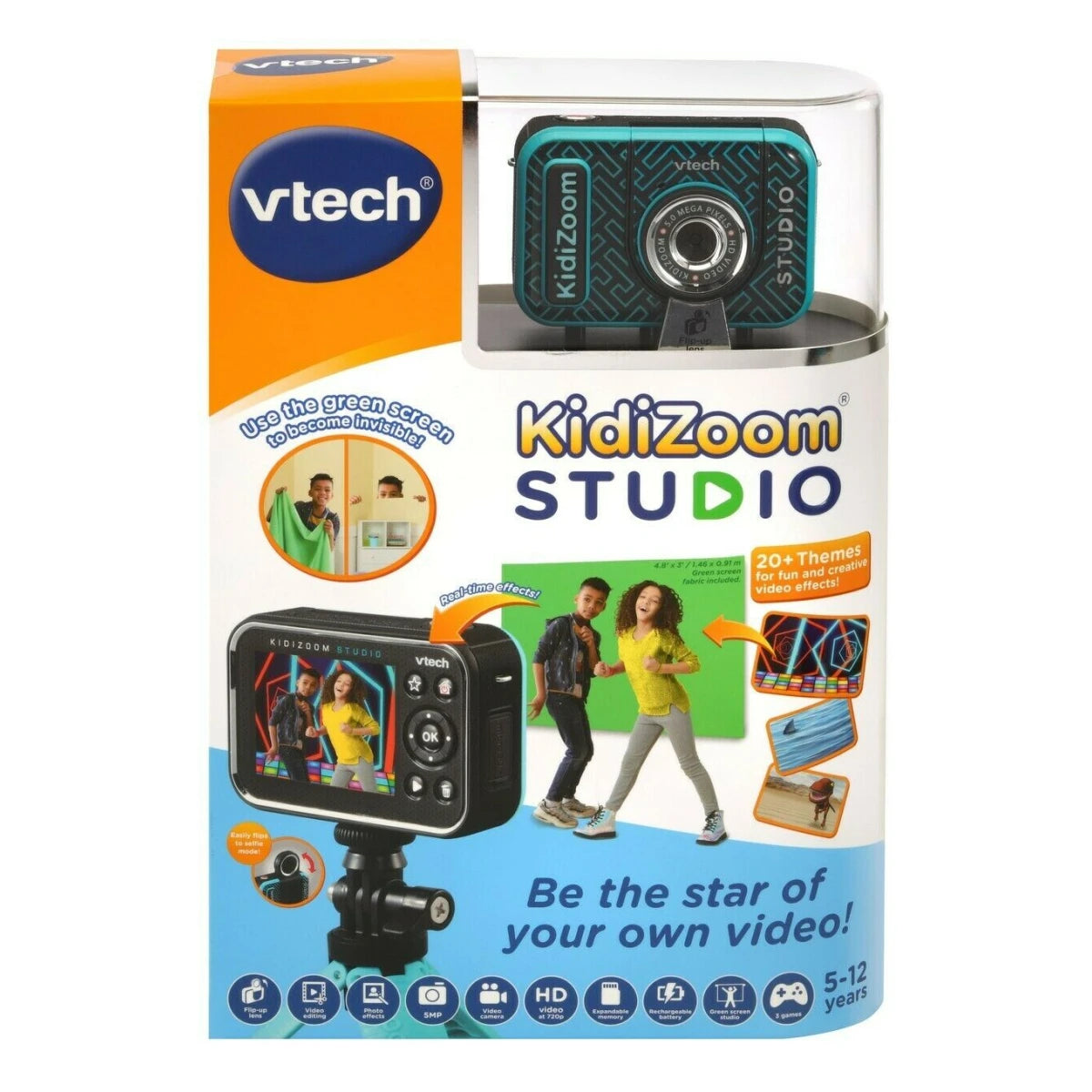 VTech KidiZoom Studio (Blue) – 5+ Years – 80-531883