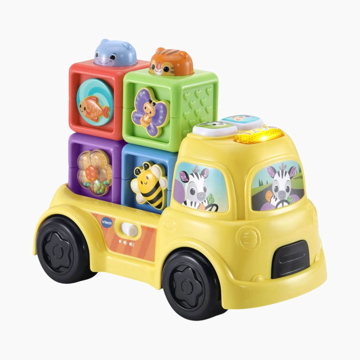 VTech Beep & Go Blocks Toy Truck