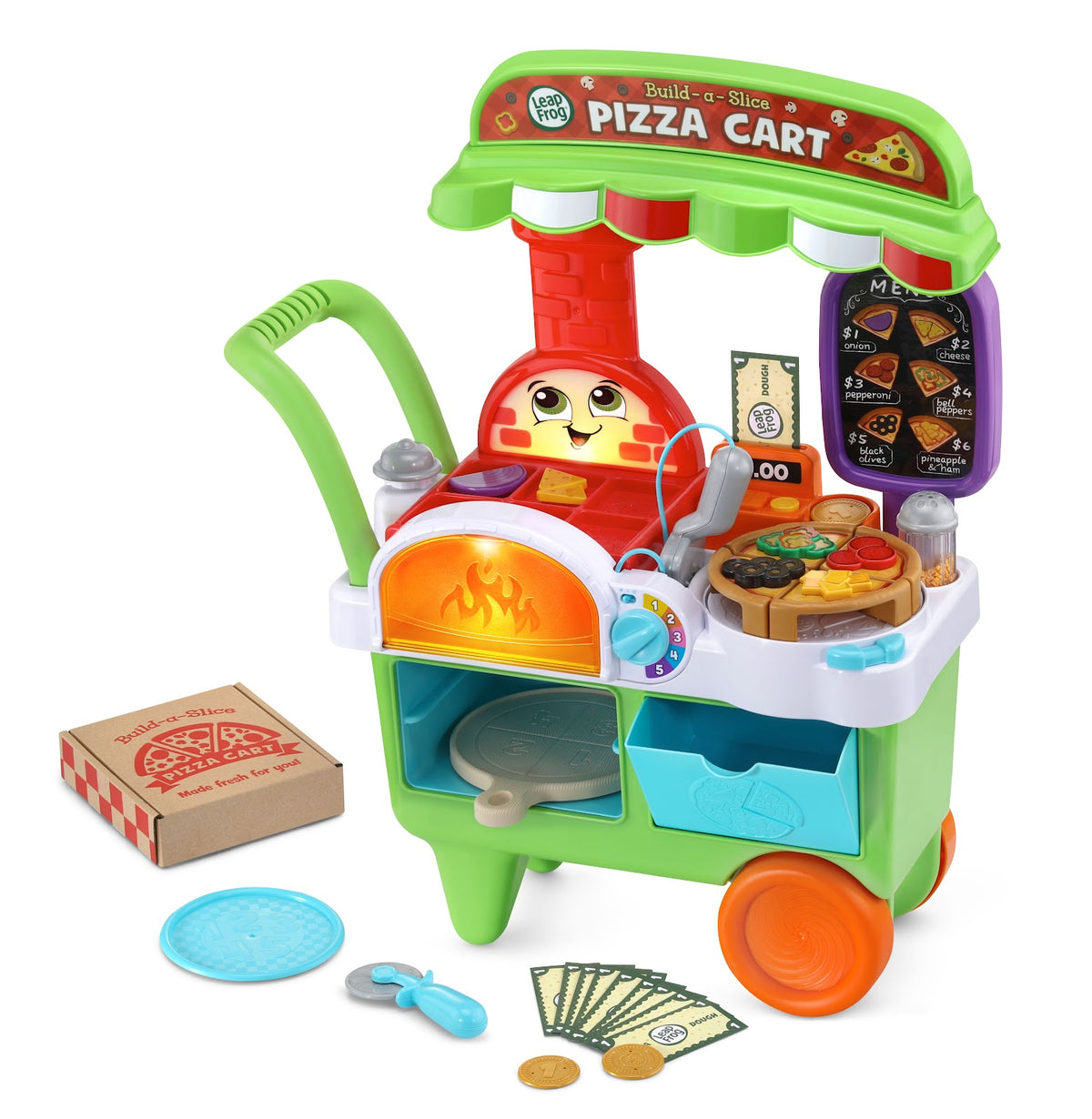 LeapFrog Build-a-Slice Pizza Cart – 3+ Years – 80-617303