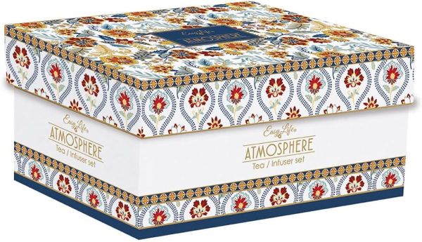 طقم شاي Easy Life Paisley Abundance - ألوان متعددة