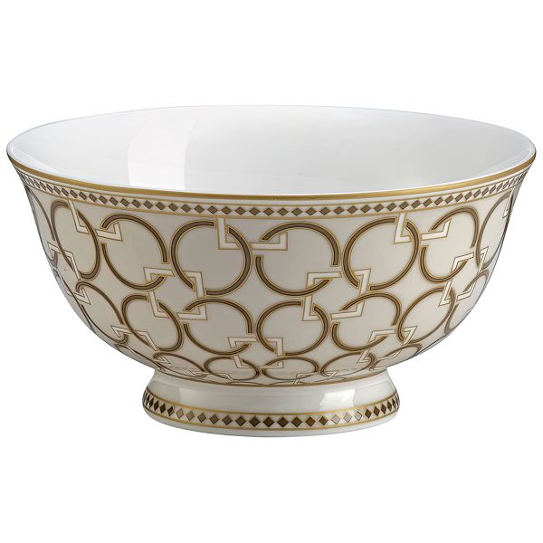 Easy Life Deco 2-Piece Bowl Set 11cm – Gold & White