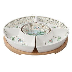 Easy Life Paradise Sauvage 6-Piece Appetizer Set – Multicolored