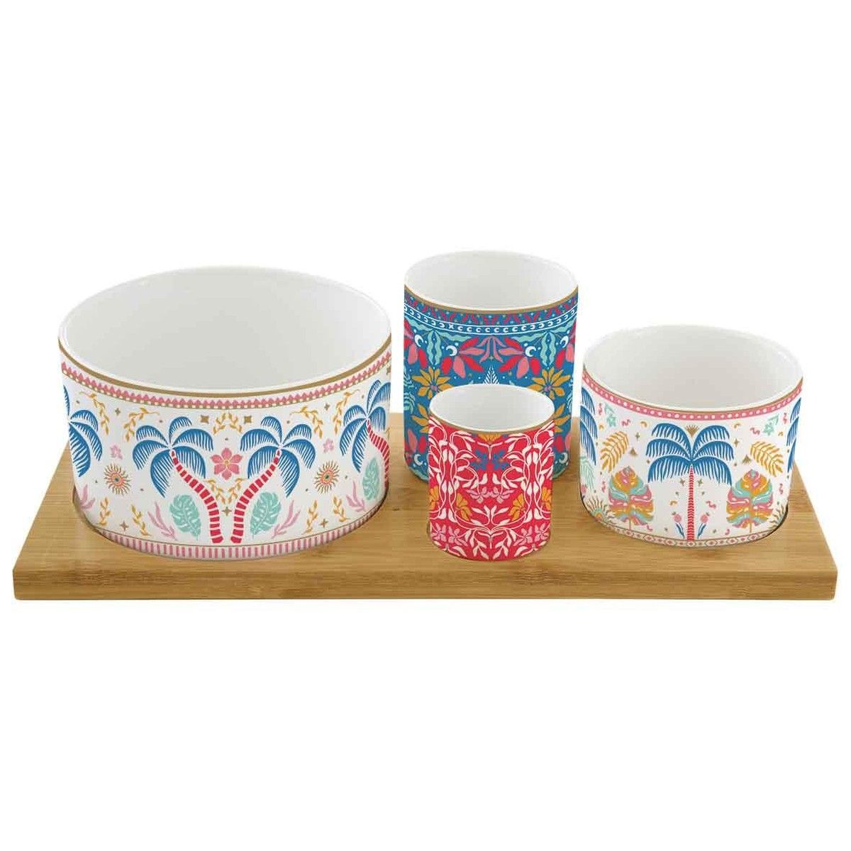 طقم مقبلات 5 قطع Easy Life Tropical Groovy 