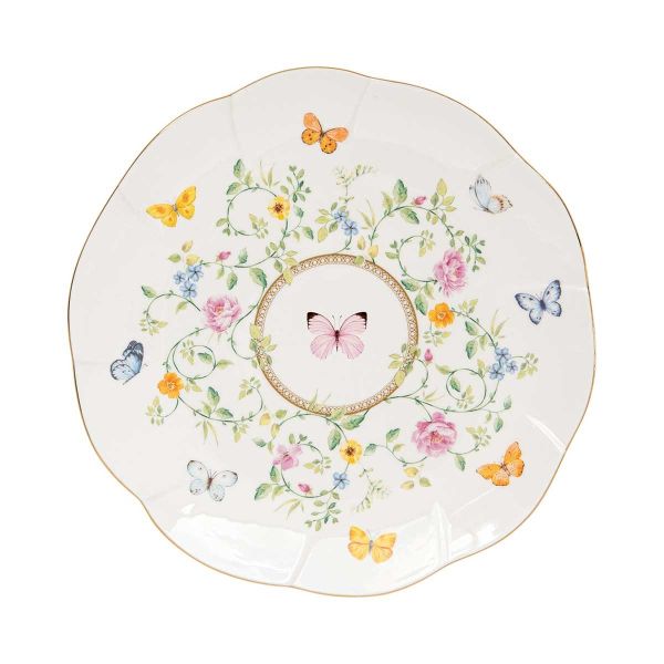 طبق جانبي 20.5 سم من Easy Life Dancing Butterflies - ألوان متعددة