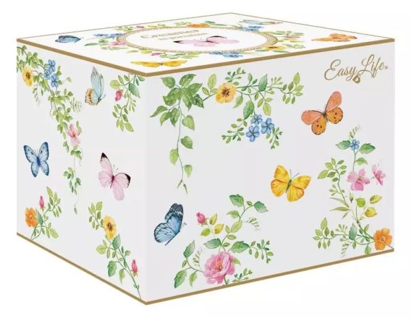 إبريق حليب 220 مل من Easy Life Dancing Butterflies - ألوان متعددة