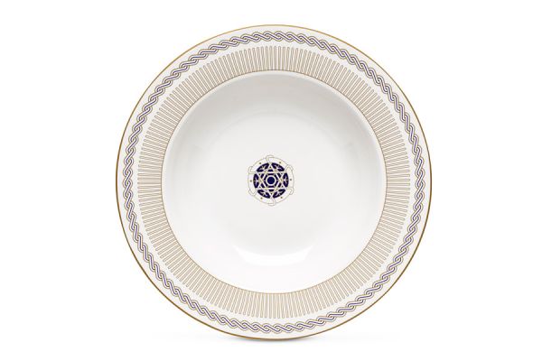 Easy Life Corallo Soup Bowl 21.5cm – Blue & Gold