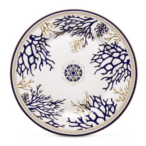 Easy Life Corallo Side Plate 19.5cm – Blue & Gold